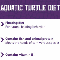 Aquatic Turtle Diet 340gr Comida Tortugas Acuáticas Lagos