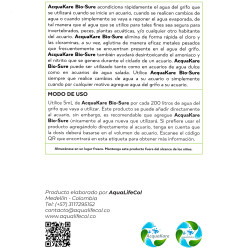 Combo Bio-sure Bio-cycling 500ml Cambio Agua Peces Pecera