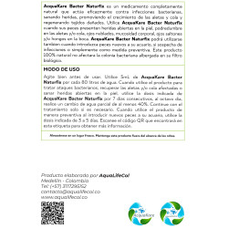 Acquakare Bacter Naturfix 500ml Medicamento Bacterias Peces