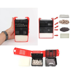 Filtro Externo Cascada Skimmer Luz Uv Acuarios Peces 800l/h