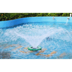 Mini Splash Aireador Flotante Fuente Lagos Estanque 20000l/h - 220V
