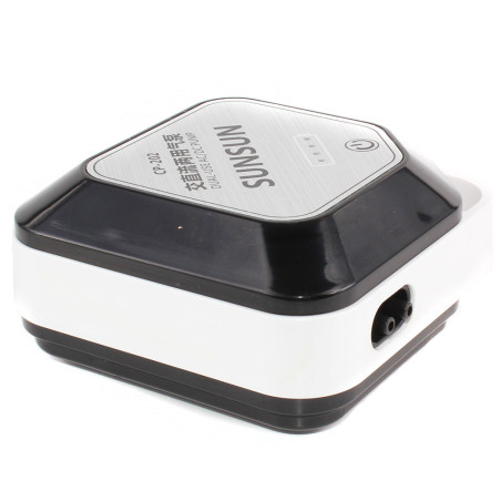 Aireador 2 Salida Baterías Recargable Carnadas Pesca Pecera