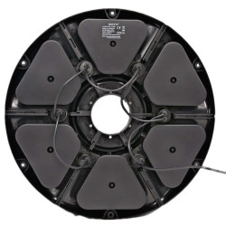 Mini Splash Aireador Flotante Con Luz Led Lagos 20000l/h