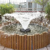 Mini Splash Aireador Fuente Flotante Piscicultura 20000l/h