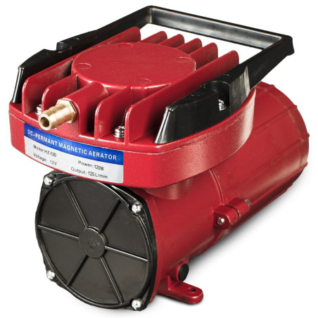 Aireador Bateria Carro Sistema Solar 12v Estanques 7500l/h