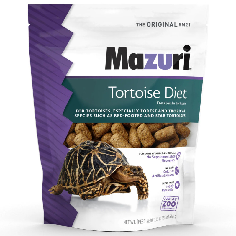 Tortoise Diet 1,25lb Comida Tortugas Tierra Terrestres