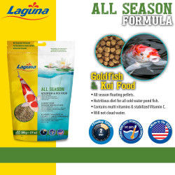 Laguna All Season 500gr Comida Goldfish Koi Lagos Estanques