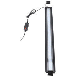 Lámpara Extensible 80-90 Cm Luz Azul Blanca Acuario Pecera