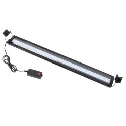 Lámpara Extensible 100-110 Cm Luz Azul Blanca Acuario Pecera