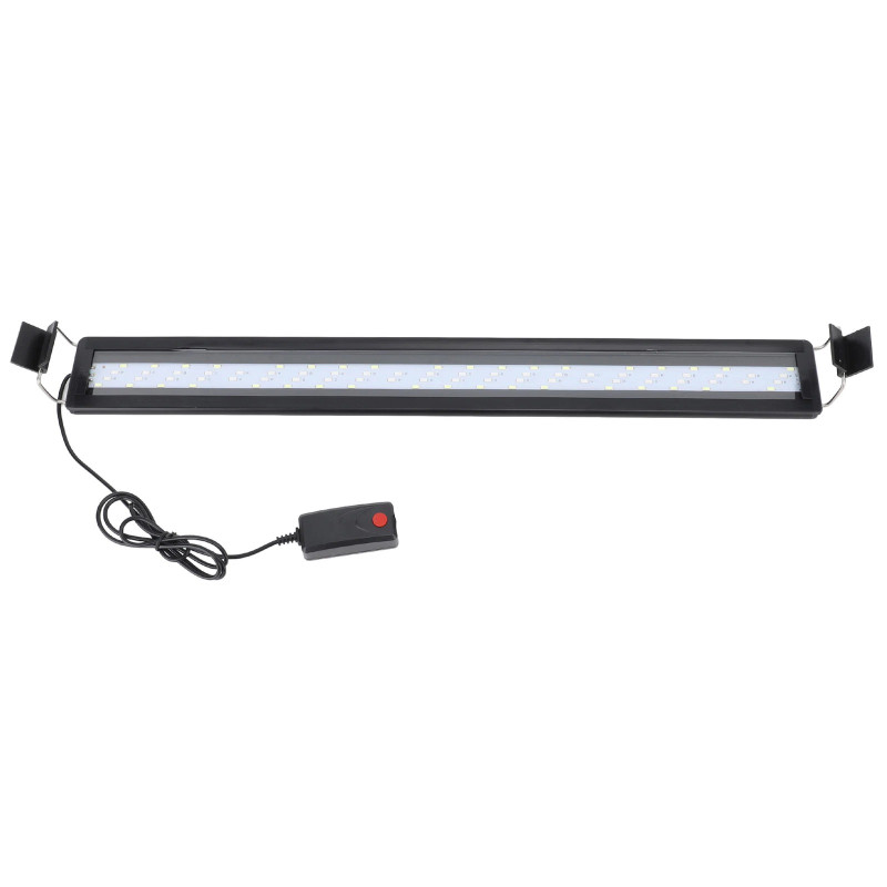 Lámpara Extensible 100-110 Cm Luz Azul Blanca Acuario Pecera