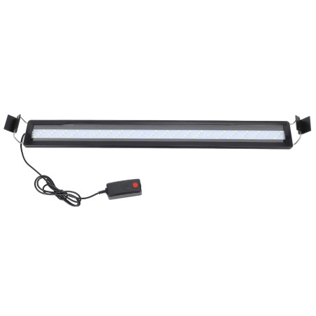 Lámpara Extensible 100-110 Cm Luz Azul Blanca Acuario Pecera