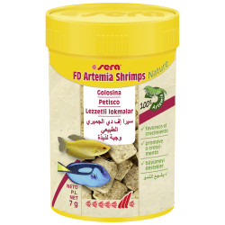 Sera Fd Artemia Shrimps Nature 7gr Snack Golosina Peces