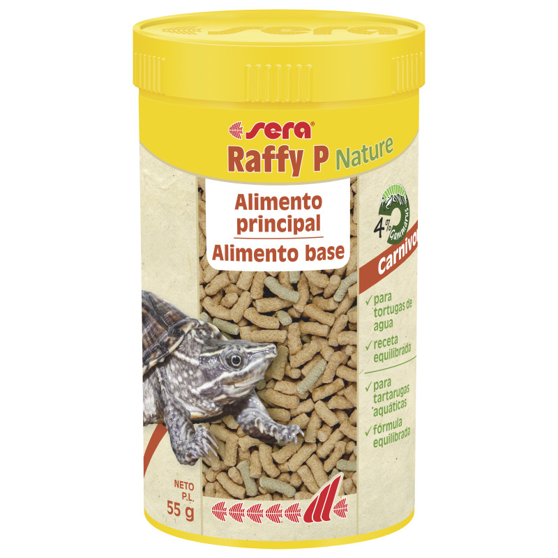 Sera Raffy P Nature 55gr Comida Flotante Tortugas Reptiles