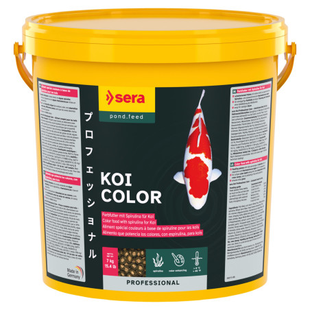 Sera Koi Professional 15,4lb Color Spirulina Lagos Estanques