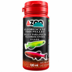 Fluorescent Fish Pellet 53gr Comida Peces Fluorescentes