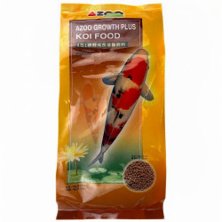 Azoo Growth Plus Koi Food 1kg Comida 3mm Goldfish Carpas