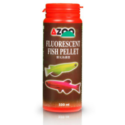 Fluorescent Fish Pellet 130gr Comida Peces Fluorescentes