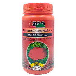 9 In 1 Enhance Color Pellet 360gr Comida 4mm Peces Acuarios