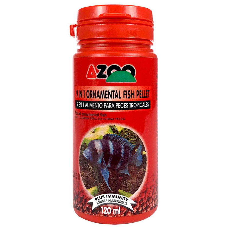 9 In 1 Ornamental Fish Pellet 60gr Alimento Peces Tropicales