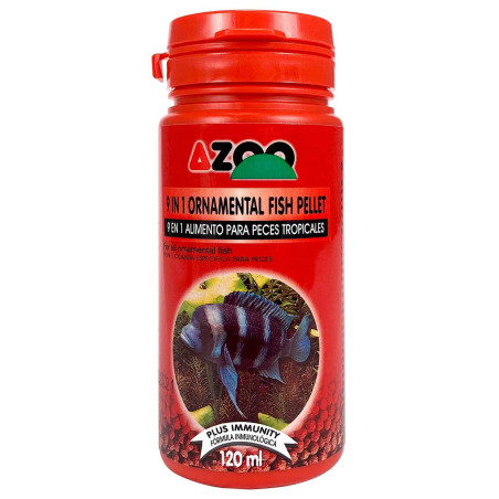 9 In 1 Ornamental Fish Pellet 60gr Alimento Peces Tropicales