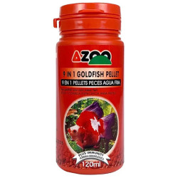9 In 1 Goldfish Pellet 60gr Comida Goldfish Peces Acuario