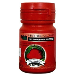 9 In 1 Enhance Color Pellet 15gr Comida 2mm Peces Acuarios