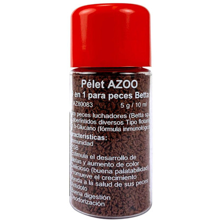 9 In 1 Betta Pellet 5gr Comida Peces Bettas Acuario Pecera