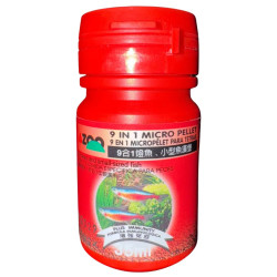 9 In 1 Micro Pellet 17gr Comida Micro Pellets Peces Alevines