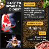 Pellet Premium Peces Dorados 122gr Oranda Cabeza Leon Ranchu