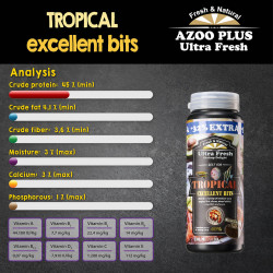 Tropical Bits Excelentes Peces Tropicales 53gr Melanotaenias