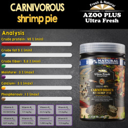 Pay Camarón Peces Carnívoros 130gr Comida Peces Fondo Pecera