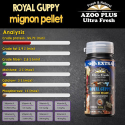Pellet Mignon Guppies 53gr Comida Peces Espadas Molly Guppy