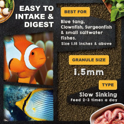Delicias Camarón Peces Marinos 130gr Comida Arrecifes