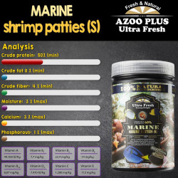 Delicias Camarón Peces Marinos 130gr Comida Arrecifes