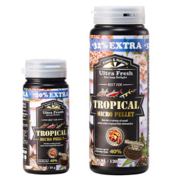 Micro Pellet Peces Tropicales 53gr Comida Peces Pequeños