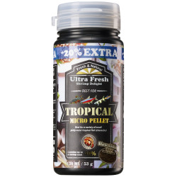 Micro Pellet Peces Tropicales 53gr Comida Peces Pequeños