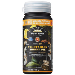 Pay Camarón Vegetales 60gr Comida Peces Fondo Plecos Acuario